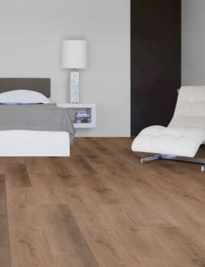 Otmarfloor_Pavimento pvc ad incastro_Id click ultimate 55_24797014 Rovere Light WARM BROWN